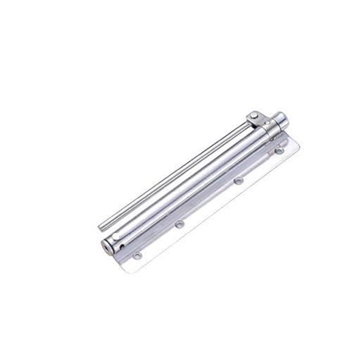 Einstellbare Türfeder Türschließung Edelstahl Automatische Türschließer Möbel Hardware Multicolor(Silver) von LuMOUzhou