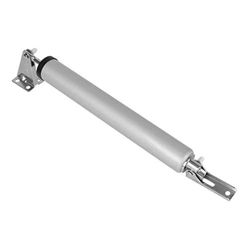 Einstellbare Türfeder Türschließung Gasfeder Türschließer 25-45KG 90 Grad Positionierung Stop Aluminiumlegierung Multicolor(Sand Silver) von LuMOUzhou