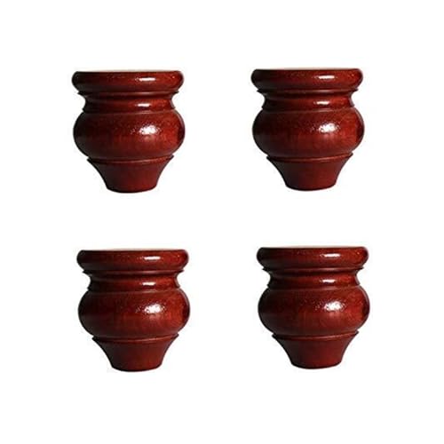 LuMOUzhou Ersatz von Holzmöbeln Beinen Möbelbeine aus massiver Eiche, 5er-Pack, mehrere Größen, 8,6–17,8 cm(3.1inch/8cm) von LuMOUzhou