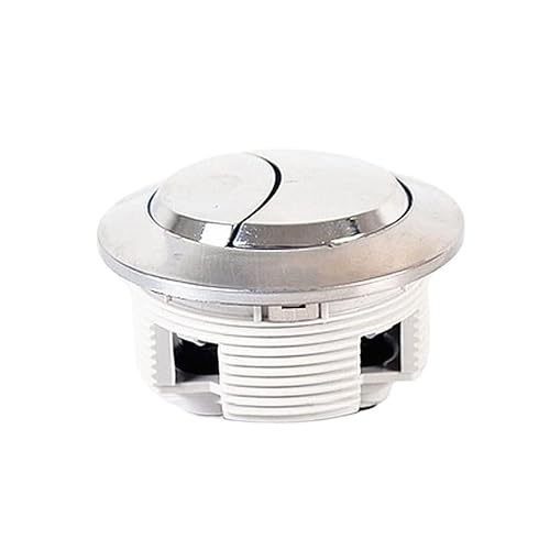 LuMOUzhou Toilettenknopf ersetzt. Toilettenspülknopf-Ersatz-Doppeldruckknopf, 7 cm oberer Durchmesser von LuMOUzhou