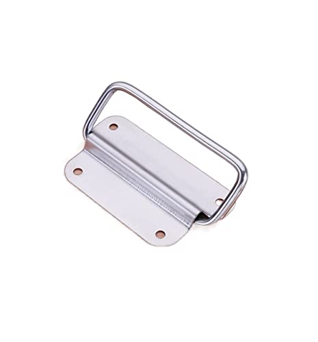 LuMOUzhou Versteckte eingebettete Türgriffe 304 Edelstahl Einbaugriff for Taschentüren, Schränke, Schubladen, Silber, mehrere Größen(Large) von LuMOUzhou