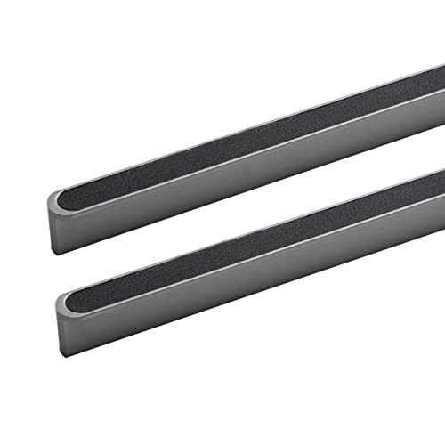 LuMOUzhou Versteckte eingebettete Türgriffe Packung mit 2 Aluminium-Lederschlaufen, versenkte Taschentür-Möbel, DIY-Griff, mehrere Größen(Length 1000mm) von LuMOUzhou
