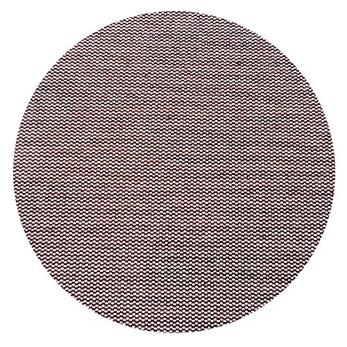 Netzwerk Schleifplatte. 50 Stück 5 Zoll 125mm Mesh Schleifscheiben Haken & Schleife Staubfrei Mehrere Körnungen Rot(150) von LuMOUzhou