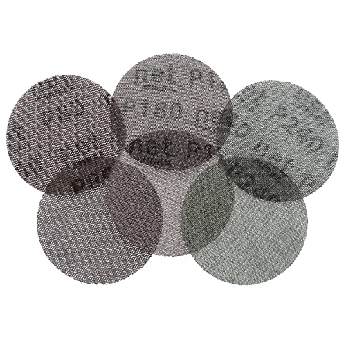Netzwerk Schleifplatte. Klett-Schleifscheiben aus Netzgewebe, 100 mm, Körnung 80–320, 50 Stück, for Holz und Metall(320) von LuMOUzhou