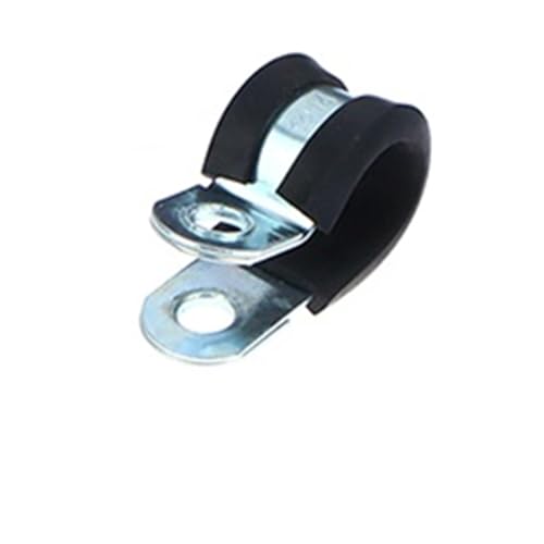 Sattelförmiger Schlauchklammer 304 Edelstahl Gummi Ausgekleidet Sattel Clip Rohr Klemme Pack Von 2 6-38mm(6MM) von LuMOUzhou