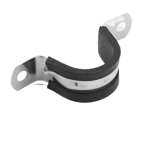 Sattelförmiger Schlauchklammer P-Clips aus Edelstahl mit Gummiauskleidung for Rohre und Schläuche 6 mm – 200 mm(12mm) von LuMOUzhou