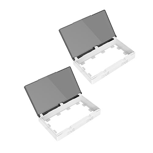 Schaltschutz Deckel Packung mit 2 schwarzen wetterfesten Steckdosen- und Schalterabdeckungen, 20,3 x 12,2 x 2,5 cm Schaltschutz Deckel Packung mit 2 schwarzen wetterfesten Steckdosen- und Schalterabdeckungen, 20,3 x 12,2 x 2,5 cm von LuMOUzhou