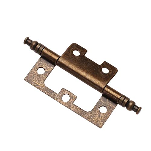 Scharniere für eingebettete Möbel Flush Scharnier Clip auf Butt eingebettet for Schrank Schrank Tür Antik Bronze 3 x 1,3 x 0,9 Zoll Eisen Scharniere für eingebettete Möbel Flush Scharnier Clip auf Butt eingebettet for Schrank Schrank Tür Antik Bronze 3 x 1,3 x 0,9 Zoll Eisen von LuMOUzhou
