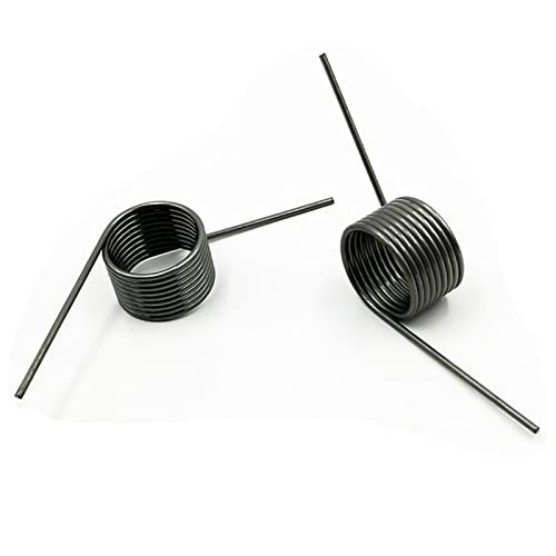 Stainless Steel Compressed Spring,Extended Torsi Torsionsfeder, 65 Mn, Stahldraht, Durchmesser 0,8 mm, Winkel 60 – 180 Grad, 5 Stück, mehrere Größen von LuMOUzhou