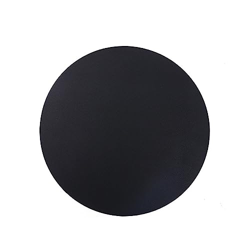 Tisch Tischkissen Isolierung Ölbeständige Leder Tischsets for Esstisch Packung Mit 2 Mehrfarbigen Mehreren Größen(Black) von LuMOUzhou