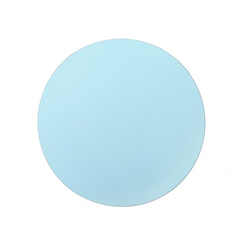 Tisch Tischkissen Isolierung Ölbeständige Leder Tischsets for Esstisch Packung Mit 2 Mehrfarbigen Mehreren Größen(Light Blue) von LuMOUzhou