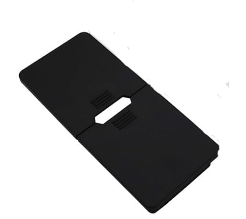 Tischkabelring, Löcherabdeckung Kabeldurchführung for Schreibtisch, Büromöbel, TV-Schrank, Kabellochabdeckung, 2 Stück, mehrfarbig(Black) von LuMOUzhou