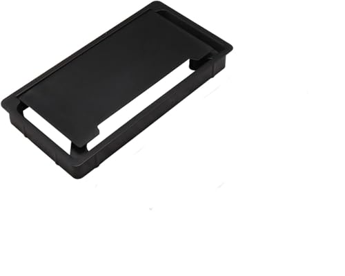 Tischkabelring, Löcherabdeckung Kabeldurchführung for Schreibtisch-Kabelmanagement, mehrfarbig(Black) von LuMOUzhou