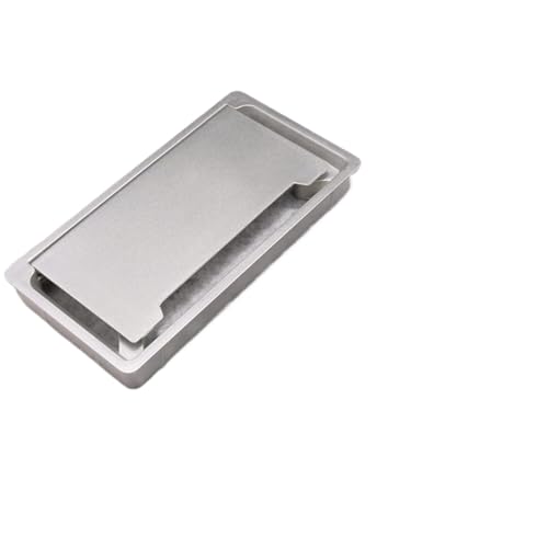 Tischkabelring, Löcherabdeckung Kabeldurchführung for Schreibtisch-Kabelmanagement, mehrfarbig(Silver) von LuMOUzhou