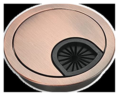 Tischkabelring, Löcherabdeckung Kabeldurchführungs-Schreibtisch-Loch-Abdeckung der Zink-Legierungs-53mm Multicolor for PC-Möbel(Auburn) von LuMOUzhou