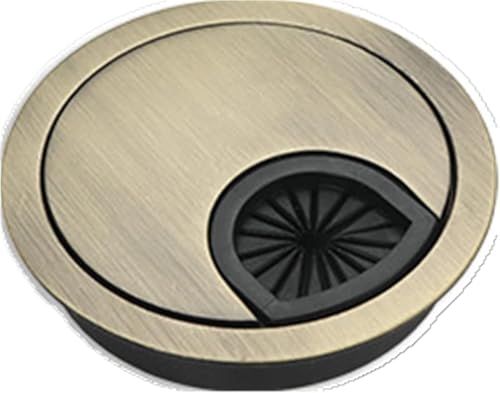 Tischkabelring, Löcherabdeckung Kabeldurchführungs-Schreibtisch-Loch-Abdeckung der Zink-Legierungs-53mm Multicolor for PC-Möbel(Bronze) von LuMOUzhou