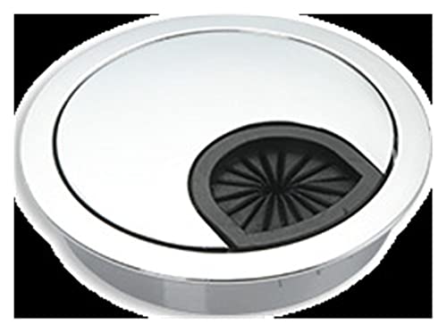 Tischkabelring, Löcherabdeckung Kabeldurchführungs-Schreibtisch-Loch-Abdeckung der Zink-Legierungs-53mm Multicolor for PC-Möbel(White) von LuMOUzhou