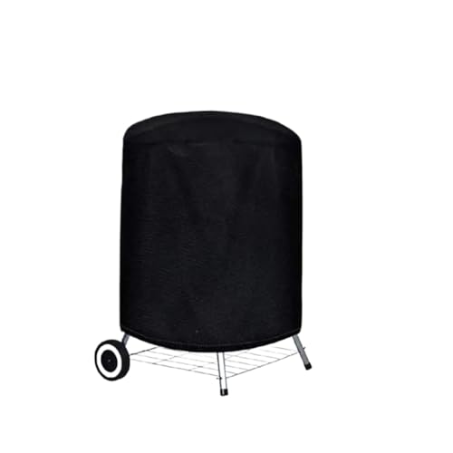 Wasserdichte Grillabdeckungen, Grillabdeckung, Schwarz, verschiedene Größen, 210D Oxford-Stoff (58 x 78 cm) von LuMOUzhou
