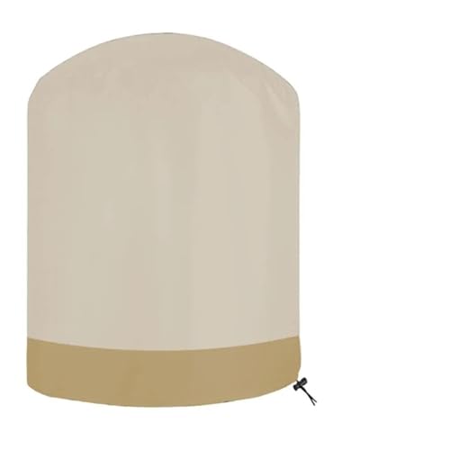 Wasserdichte Grillabdeckungen, Outdoor-Grillabdeckung, strapazierfähig, groß, mehrfarbig, Polyester (Beige) von LuMOUzhou
