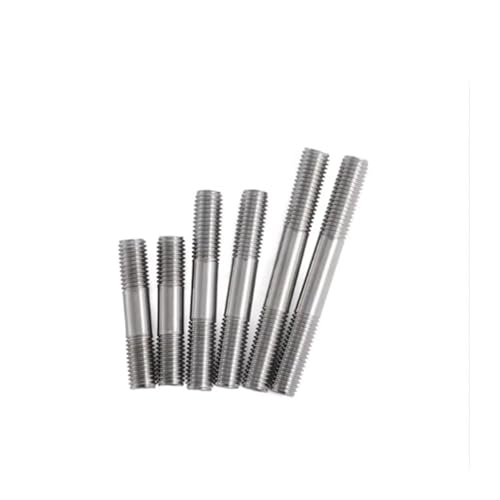 Zwei-köpfige Schrauben 304 Edelstahl Doppelseitige Gewindestange Bolzenbolzen M3-M12 Pack(5pcs M8X65) von LuMOUzhou