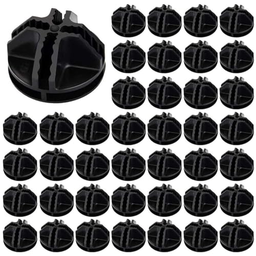 Luabue 40pcs Verbindungsstücke für Steckregalsystem Kunststoff Plastikverbindungsstück für DIY Steckregalsystem Rund Verbinder Steckregal Schwarz Kunststoffstecker für Regale Lagerregale Luabue 40pcs Verbindungsstücke für Steckregalsystem Kunststoff Plastikverbindungsstück für DIY Steckregalsystem Rund Verbinder Steckregal Schwarz Kunststoffstecker für Regale Lagerregale von Luabue