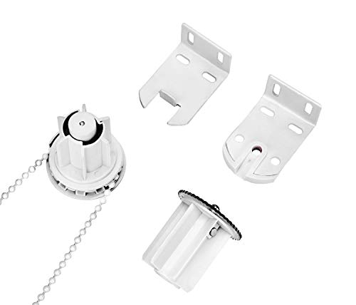 Luanxu Rollo-Kupplung für 38 mm Rohr, Teile, Rollo, Kupplung mit Metallkern, Perlenkette, Kindersicherung (5 kg) von Luanxu