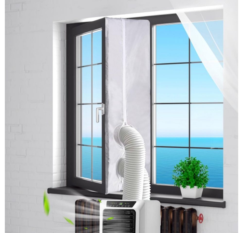 Fensterstopper Fensterabdichtung für Mobile Klimageräte,Wäschetrockner,Ablufttrockner, Lubgitsr, (1-tlg) von Lubgitsr