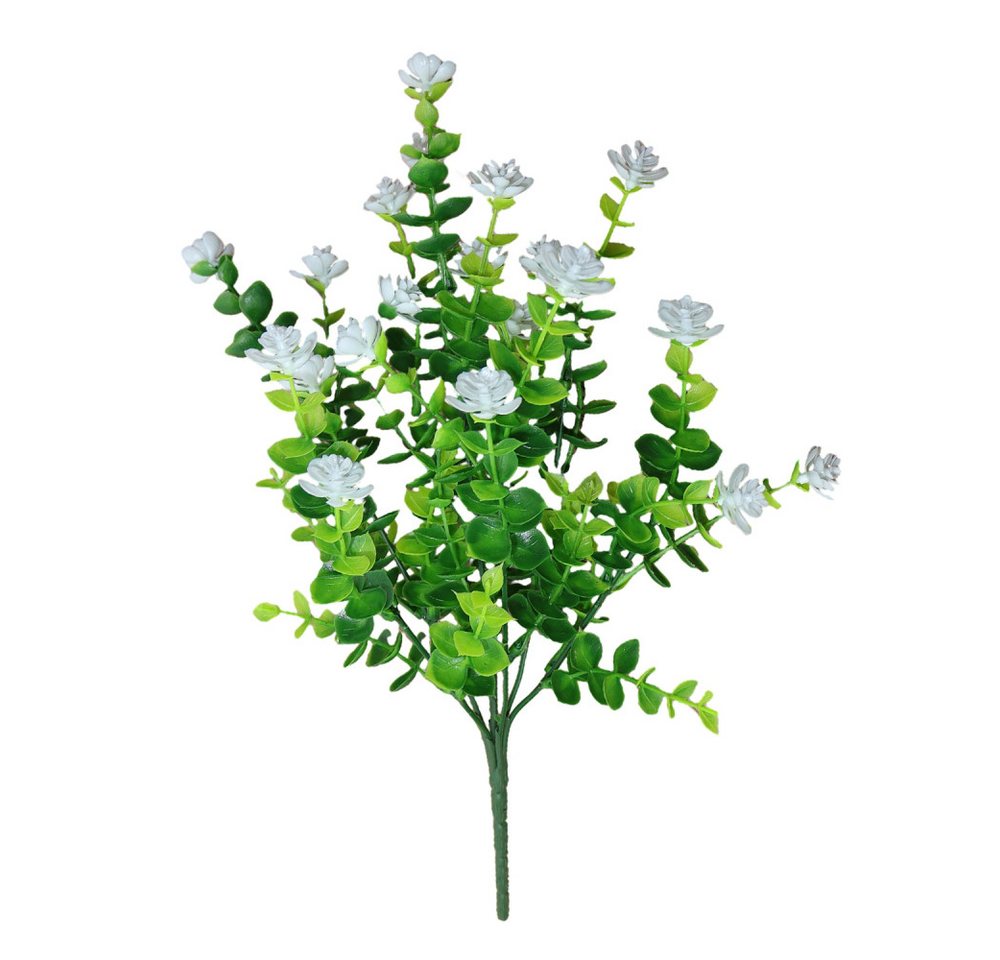 Kunstblume 18 Stk. Künstliche Blumen UV Beständige Kunstpflanzen Für Garten, Lubgitsr von Lubgitsr