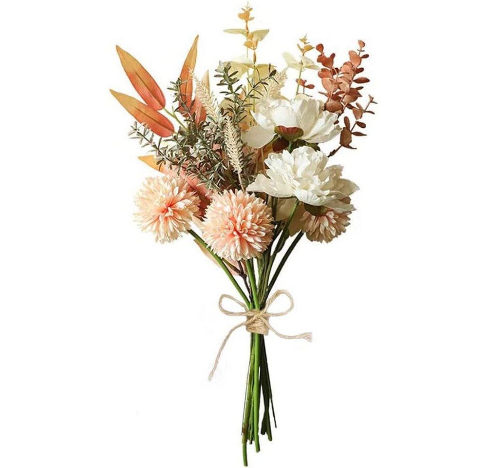 Kunstblume Kunstblumen Künstliche Pflanzen Blumen Deko Seidenblumen Hortensien, Lubgitsr von Lubgitsr