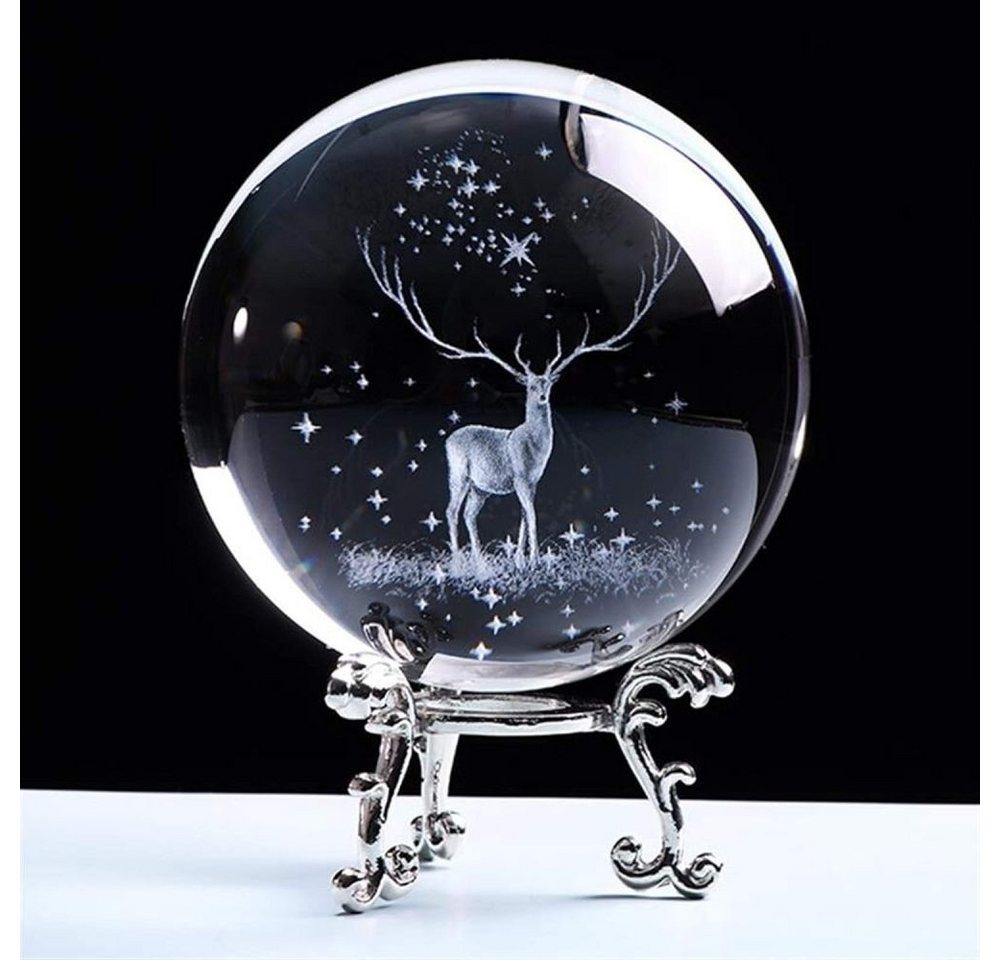 Lubgitsr Dekoobjekt 3D-Kristallkugel als Valentinstagsgeschenk, Geburtstagsgeschenk (1 St) von Lubgitsr