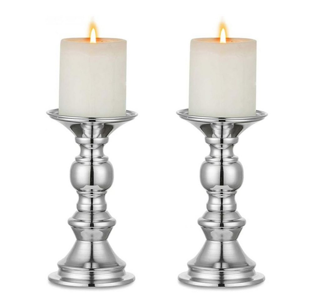 Lubgitsr Kerzenhalter Vintage Kerzenständer im 2er Set (2 St) von Lubgitsr
