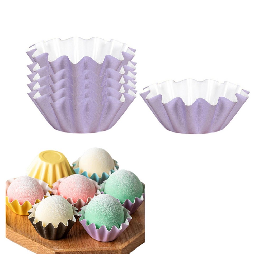 Lubgitsr Muffinform Cupcake Liner,100 Pcs Hard Muffin Cupcake Liner Papierträger Cups Case, (1-tlg) von Lubgitsr
