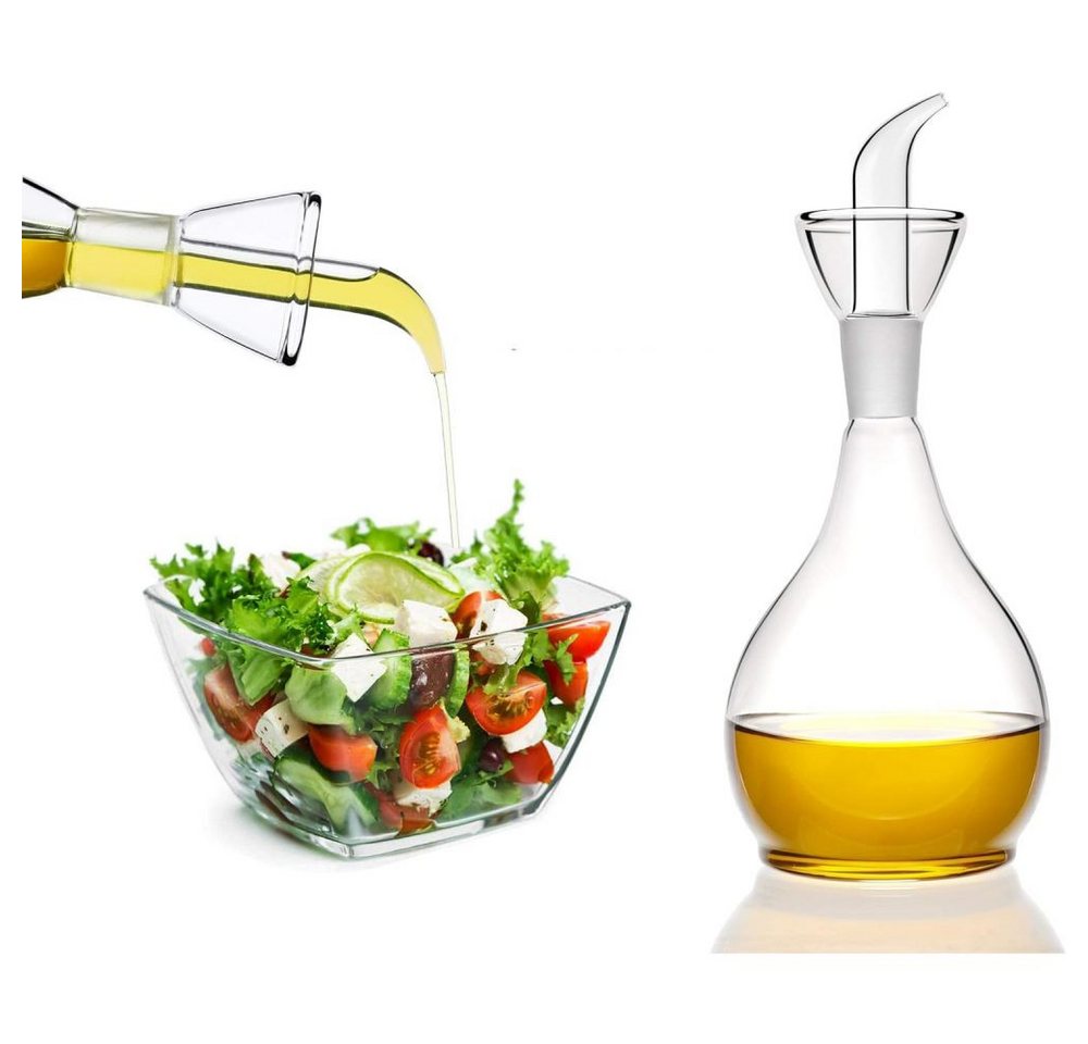 Lubgitsr Ölspender Ölflasche Glas, Ölspender 2er Set mit Ausgießer, Olivenöl Flasche, (1-tlg) von Lubgitsr