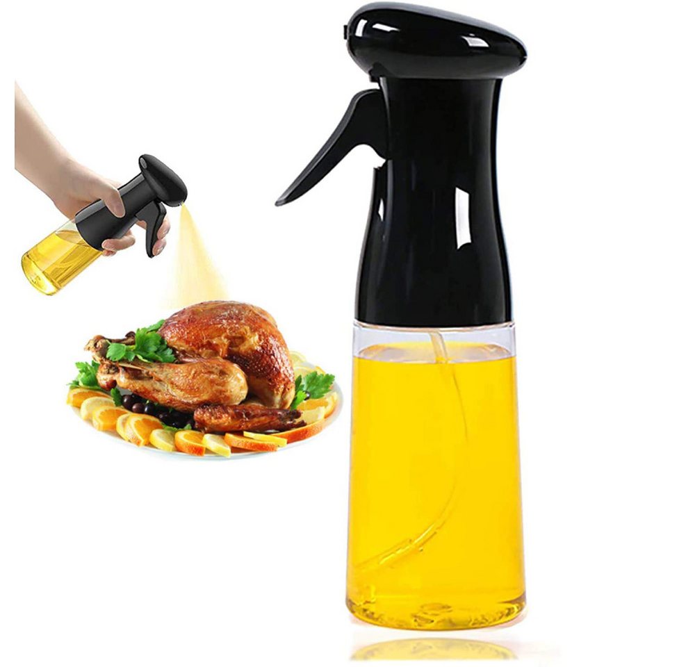 Lubgitsr Ölspender Ölspray Zum Kochen, 210 Ml Glas Lebensmittelechter Ölsprüher, (1-tlg) von Lubgitsr