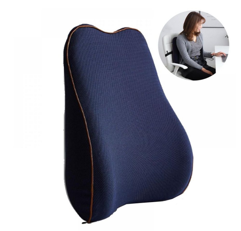 Lubgitsr Sitzkissen Lendenkissen Memory Foam Rückenkissen für Bürostuhl Sofa Rückenstütze von Lubgitsr