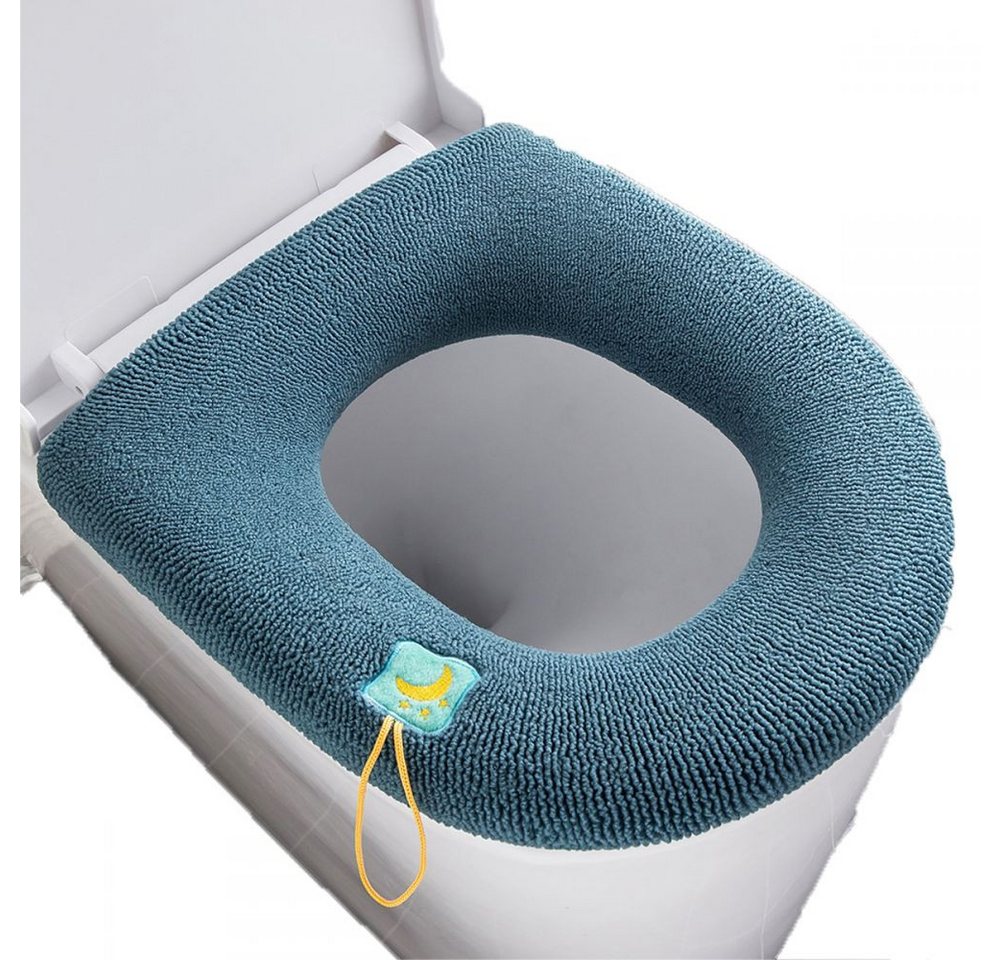 WC-Deckelbezug Waschbare WC-Sitzbezug-Pads, Einfache Installation Lubgitsr von Lubgitsr