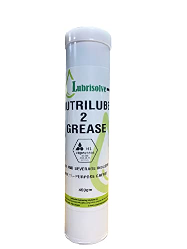 Lubrisolve Nutrilube 2 Lebensmittelfett 400 g, Beitrag für Lebensmittel- und Getränkeindustrie Multifunktionsfett von Lubrisolve