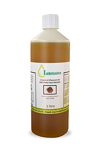 Lubrisolve Online Linseed Oil 100% Pure, Cold Pressed Linseed Oil 1 Litre Lubrisolve Online Linseed Oil 100% Pure, Cold Pressed Linseed Oil 1 Litre von Lubrisolve