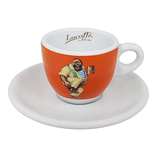 Lucaffe Espressotasse Classico orange von Lucaffé