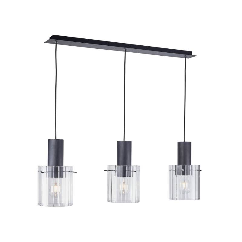 B-Ware Lucande Hängeleuchte Pendelleuchte Eirian Glas 3 Flammig Schwarz 90 Cm Lampe B-Ware Lucande Hängeleuchte Pendelleuchte Eirian Glas 3 Flammig Schwarz 90 Cm Lampe von Lucande
