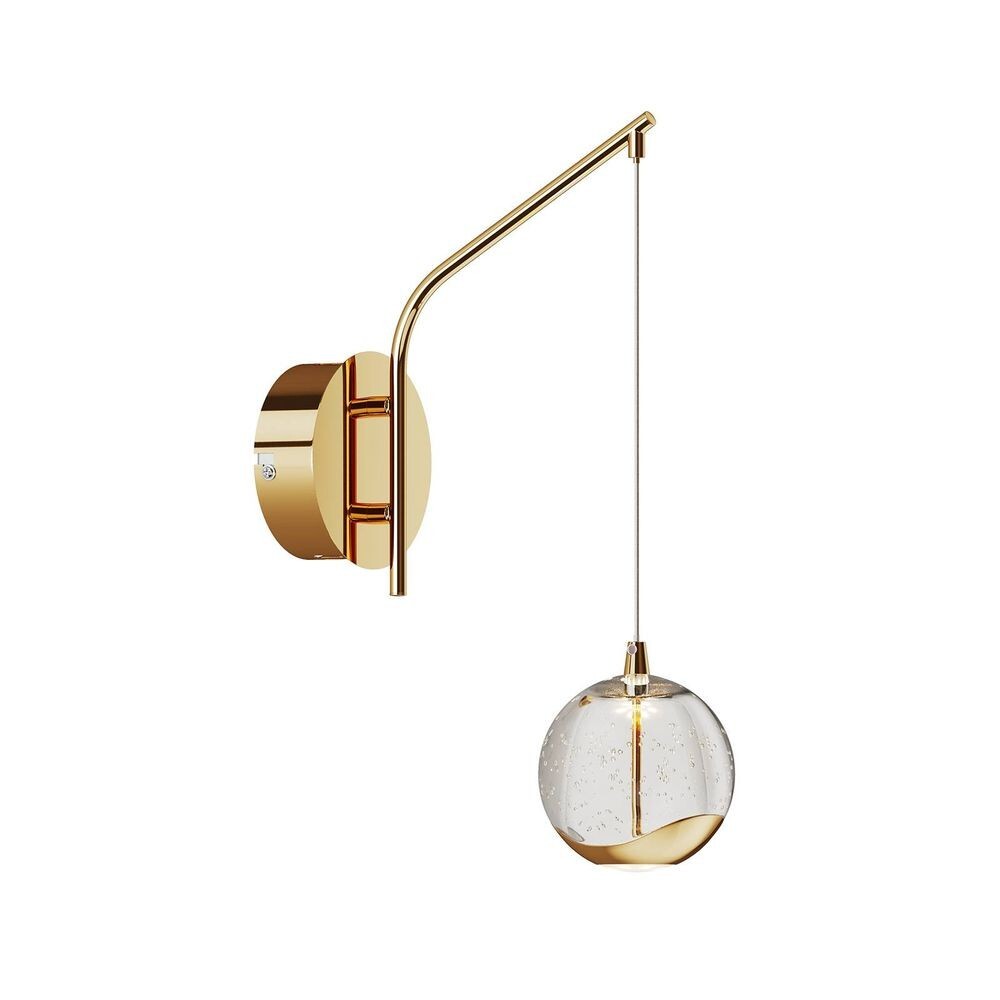 Lucande - Hayley LED Wandleuchte Gold von Lucande