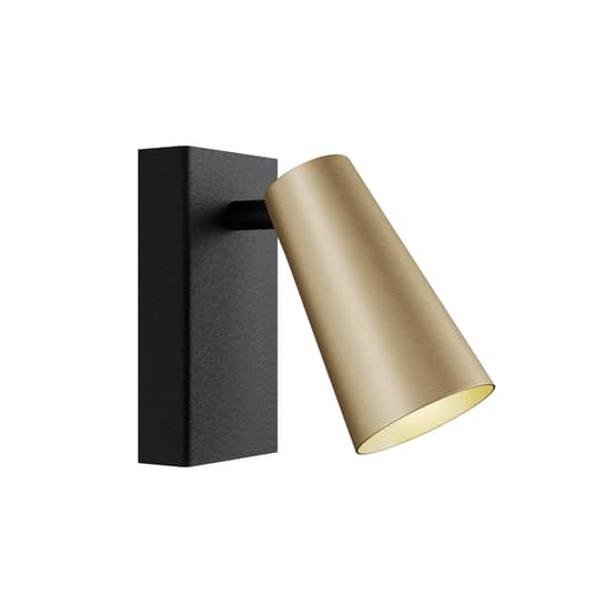 Lucande Angelina Strahler Wandlampe Bilderleuchte Wandleuchte Gu10 Messing Gold  B-Ware von Lucande