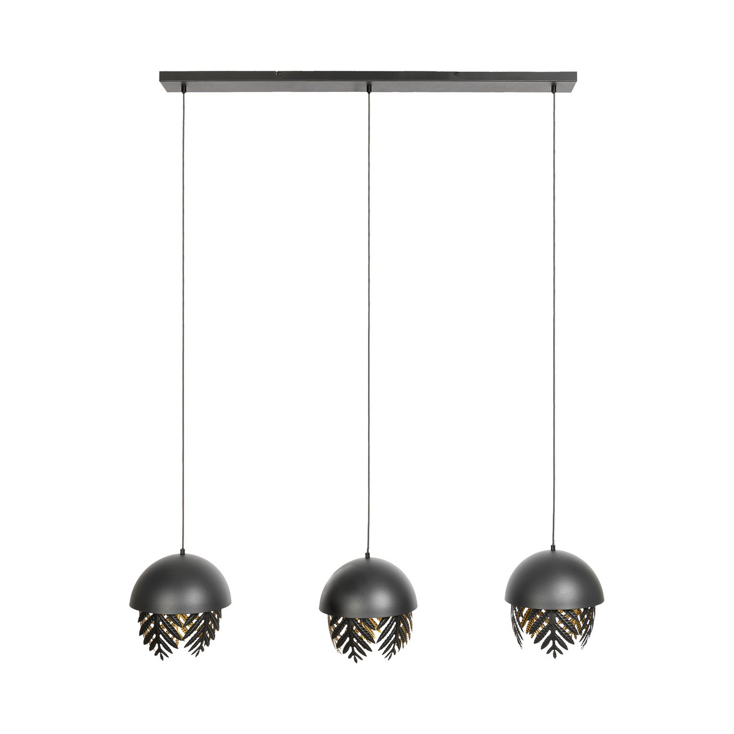 Lucande Aparas Hängelampe Blattoptik Hängeleuchte Lampe Leuchte Hängelicht B-Ware von Lucande