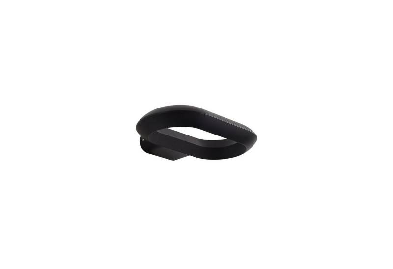 Lucande Außen-Wandleuchte Loop, 1 x 24 W LED, warmweiß von Lucande