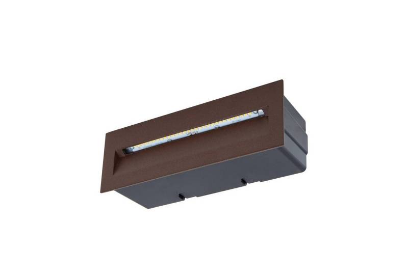 Lucande Außen-Wandleuchte Loya, LED, Metall, Braun warmweiß IP54, 1 x 7 W LED, warmweiß Lucande Außen-Wandleuchte Loya, LED, Metall, Braun warmweiß IP54, 1 x 7 W LED, warmweiß von Lucande