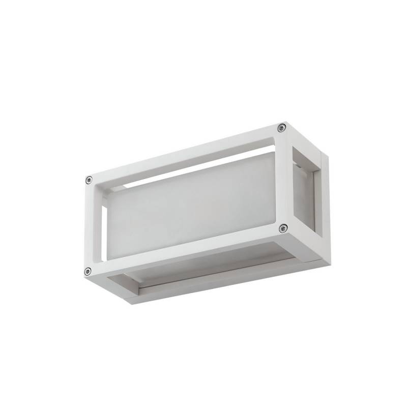 Lucande Außenwandlampe Wandbeleuchtung Außenleuchte Weiß Glas Ip54 125cm Licht B-Ware von Lucande