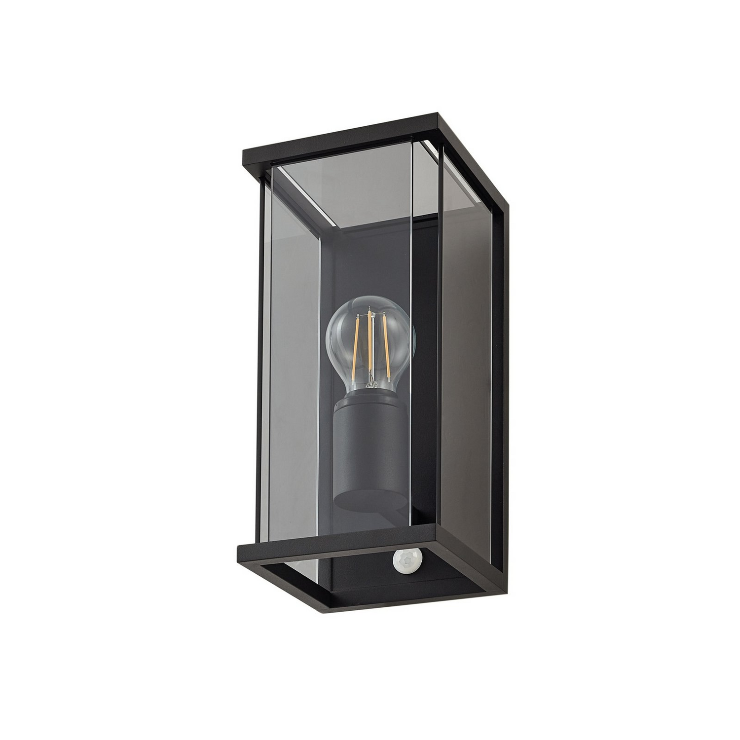 Lucande Außenwandleuchte Wandlampe Außenlampe Rauchgrau Sensor Ip54 E27 B-Ware von Lucande