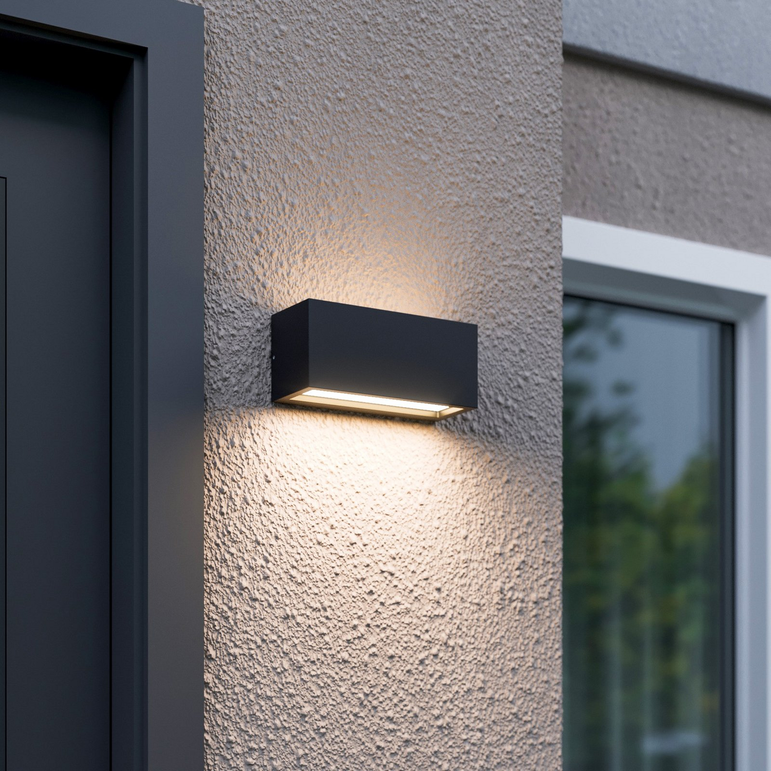 Lucande Bente Außenwandleuchte Gartenleuchte Außenlampe Wandlampe Lampe Leuchte B-Ware von Lucande