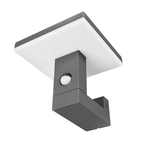 Lucande Bewegungsmelder Außenwandleuchte Olesia Mit Led Gartenleuchte Außenlampe B-Ware von Lucande