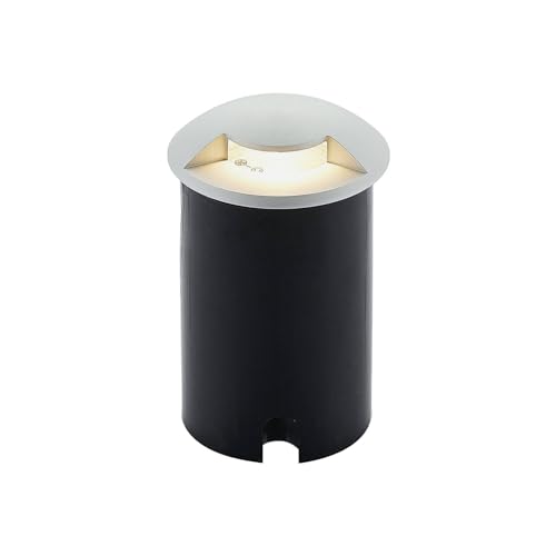 Lucande Bodeneinbauleuchten Milara (wasserdicht (Modern) in Alu aus Aluminium (1 flammig, GU10) - Bodeneinbauleuchte außen von Lucande